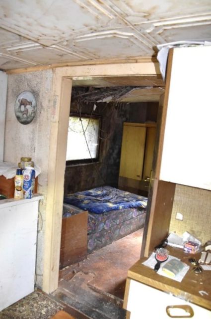 Innenansicht - Großes Grundstück mit baufälligem Wohnhaus in idyllischer, ruhiger Lage im Erzgebirge