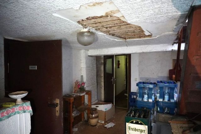 Innenansicht - Großes Grundstück mit baufälligem Wohnhaus in idyllischer, ruhiger Lage im Erzgebirge