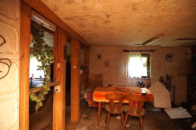 Innenansicht - Großes Grundstück mit baufälligem Wohnhaus in idyllischer, ruhiger Lage im Erzgebirge