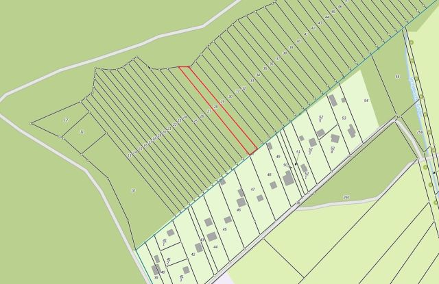 Lageskizze - Mischwald in direkter Nachbarschaft von Wochenendhäusern am Potsdamer Stadtrand
