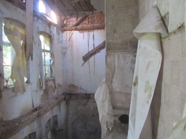 Innenansicht - Ruinöses Wohnhaus nordwestlich von Halle (Saale)