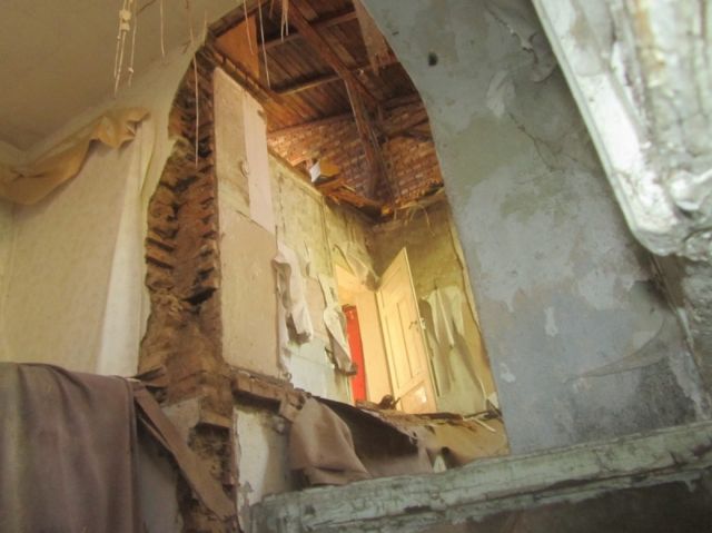 Innenansicht - Ruinöses Wohnhaus nordwestlich von Halle (Saale)