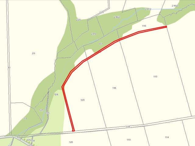 Lageskizze Winkeln Flurstück 130 - 6 getrennt liegende Flurstücke in Streulage bei Erlau und Seelitz