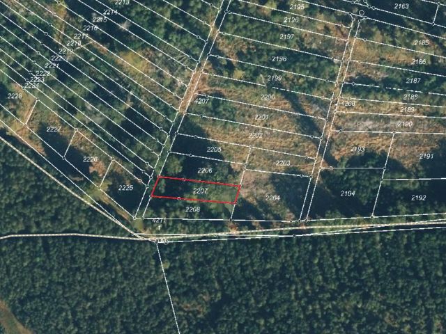 Lageskizze Flurstück 2207 - 5 Grünlandflächen teilweise mit Gehölzbewuchs und 1 Gehölzfläche in Streulage um Oberroßbach