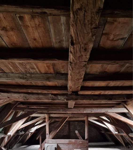 Beispielhafte Innenansicht - Ehemaliger Kaufmannshof mit ruinösen Nebengebäuden *südlicher Altstadtbereich, ca. 40 km von der Hallenser Innenstadt entfernt*