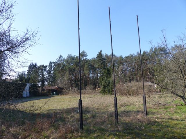 Verkaufsfläche und Umgebung - Unbebautes, teilweise mit Bäumen bewachsenes Grundstück (Grün- und Wegefläche) **etwa 10 km von der Cottbuser Ostsee entfernt**