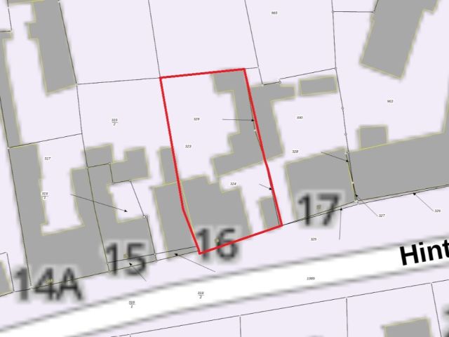 Lageskizze - Leerstehendes Wohnhaus mit Nebengelass (miet- und pachtfrei)