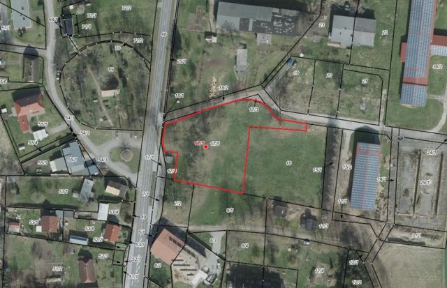 Lageskizze - Bis 30.09.2026 verpachtetes Grundstück in Ortslage ca. 16 km von Greifswald entfernt * lt. FNP teilweise Mischgebietsfläche