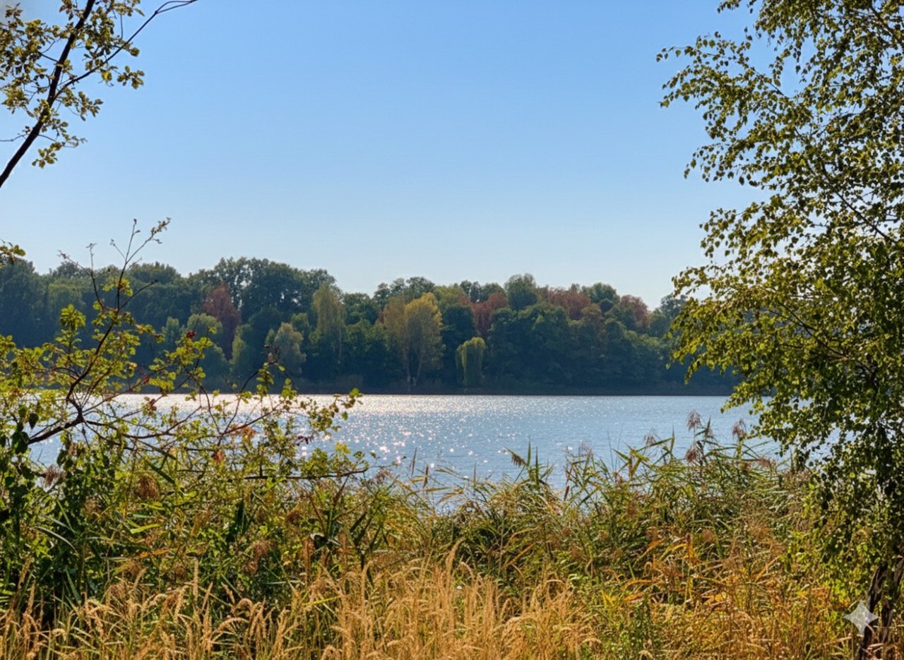 Vertragsfreie Waldfläche nahe dem Baggersee & dem Schloss Gusow