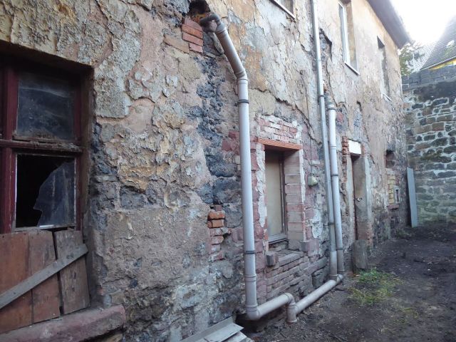 Detailansicht - Teilweise vermietetes Mehrfamilienhaus mit Anbauten und Nebengelass in Mansfeld ** Jahresnettomiete ca. € 10.366 **