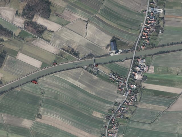 Lage des Verkaufsgegenstandes - Drei vertragsfreie Gehölzflächen am Mittellandkanal 