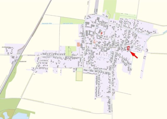 Lage des Verkaufsgegenstandes - Sanierungsbedürftiges Einfamilienhaus mit abgängiger Scheune **leerstehend**