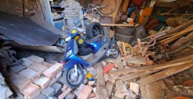 Müllablagerung - Motorroller - Ruinöse ehemalige Hofstelle **vertragsfrei**