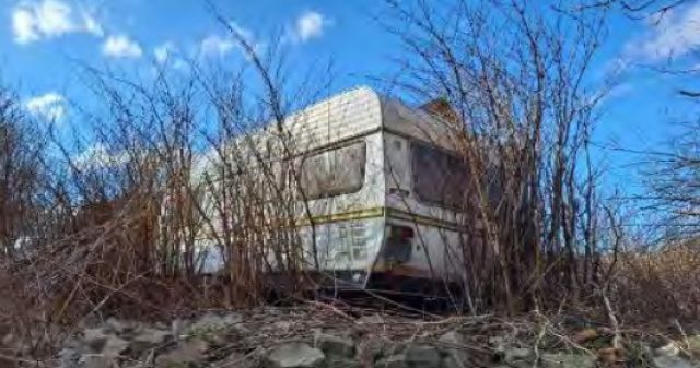 Müllablagerung - Wohnwagen - Ruinöse ehemalige Hofstelle **vertragsfrei**