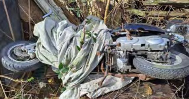 Müllablagerung - Motorrad - Ruinöse ehemalige Hofstelle **vertragsfrei**