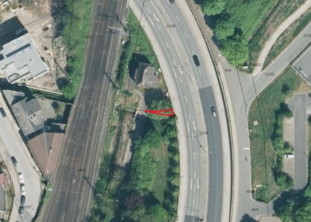 Lageskizze Flurstück 54/3 - Vertragsfreie Grünfläche neben einem Wohngebiet und nahe der Serways Raststätte Lehrter See Süd sowie kleine Restfläche