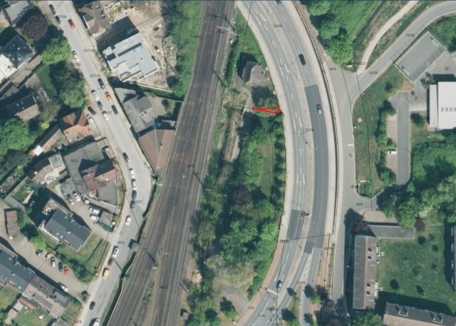 Umgebungsskizze Flurstück 54/3 - Vertragsfreie Grünfläche neben einem Wohngebiet und nahe der Serways Raststätte Lehrter See Süd sowie kleine Restfläche