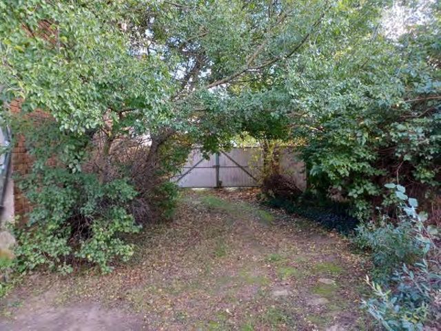 Blick nach Süden zur Bachstraße - Vermietetes Einfamilienhaus in Zahna an der Elster