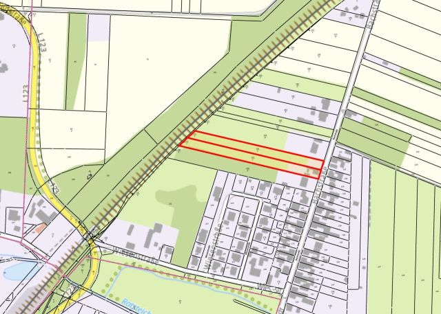 Lage des Verkaufsgegenstandes - Vermietetes Einfamilienhaus in Zahna an der Elster