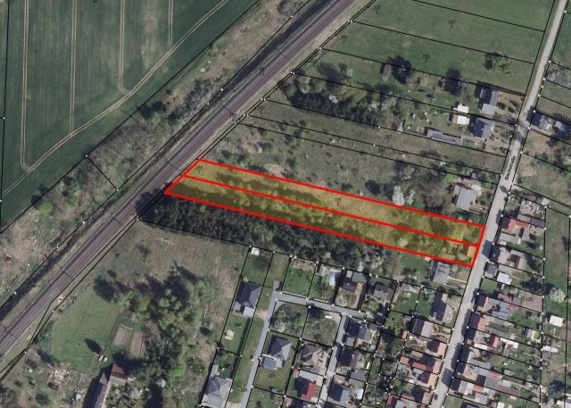 Lageskizze - Vermietetes Einfamilienhaus in Zahna an der Elster