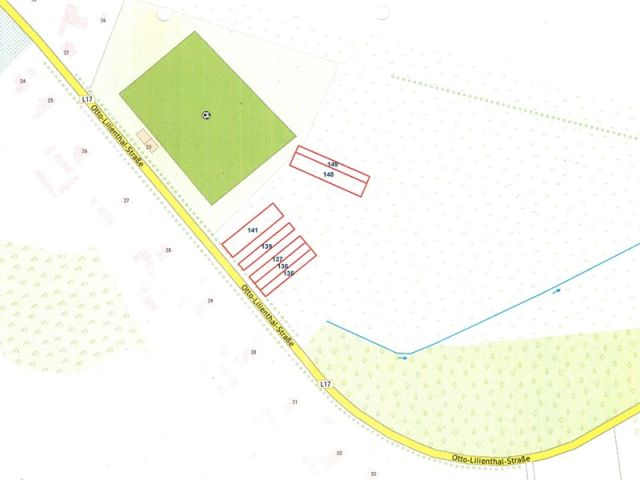 Umgebungsskizze - Bis 30.09.2027 verpachtete Grünland-/Landwirtschaftsflächen neben dem Reit- und Festplatz Stölln im Landkreises Havelland