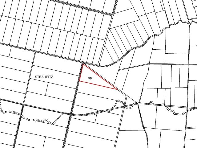 Lageskizze - Über 1,2 Hektar vertragsfreie Grünfläche im Spreewald **etwa 26 km von Cottbus entfernt**