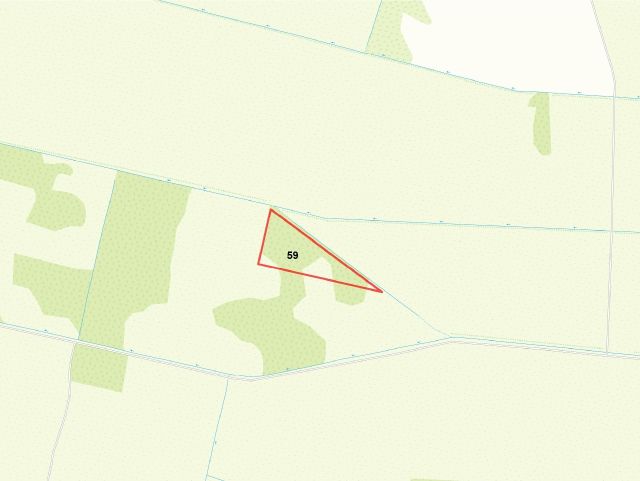 Lageskizze - Über 1,2 Hektar vertragsfreie Grünfläche im Spreewald **etwa 26 km von Cottbus entfernt**