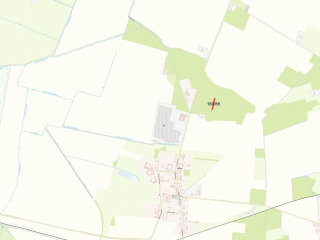 Umgebungsskizze Flurstück 160/88 - Zwei bis 30.09.2029 verpachtete Splitterflächen in der Altmark