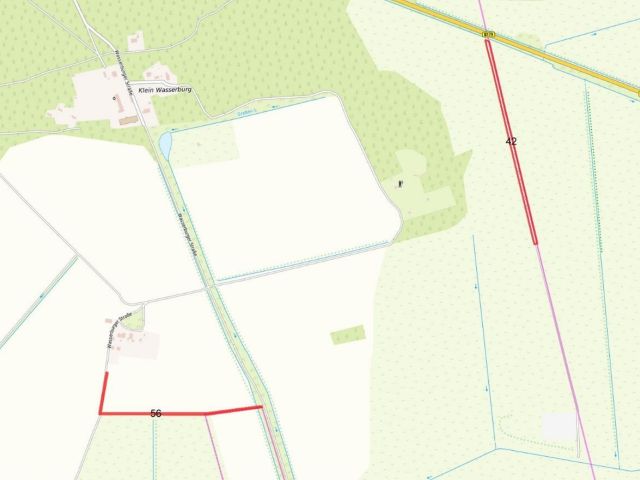 Lageskizze - 2 Grundstücke nahe dem Köthener See / im Berliner Umland **teilweise vertragslose Nutzung**