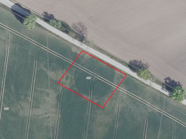 Lageskizze mit Luftbildunterlegung - Vertragslos genutzte Landwirtschaftsfläche westlich der A24 *im Landkreis Ostprignitz-Ruppin*