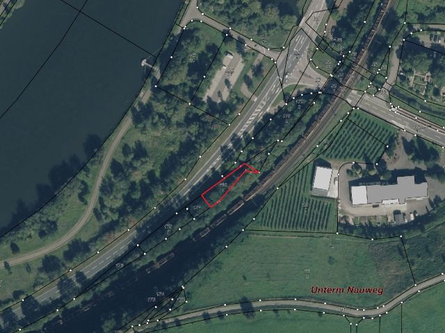 Lageskizze mit Umgebung und Luftbildunterlegung - Teil der ehemaligen Westwallbunkeranlage *zwischen Trier & dem Dreiländereck Frankreich-Luxemburg-Deutschland*