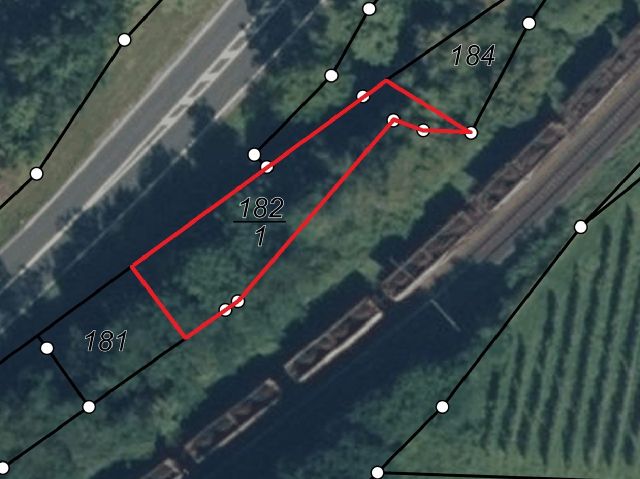 Lageskizze mit Luftbildunterlegung - Teil der ehemaligen Westwallbunkeranlage *zwischen Trier & dem Dreiländereck Frankreich-Luxemburg-Deutschland*