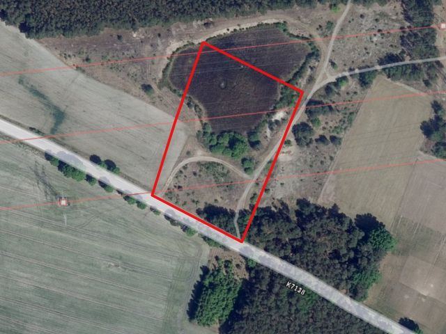 Lageskizze - Über 1,1 ha großes Grundstück in der Niederlausitz