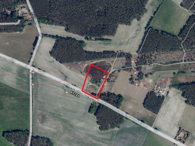 Umgebungsskizze - Über 1,1 ha großes Grundstück in der Niederlausitz