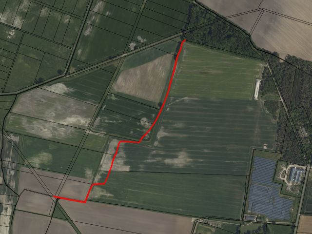 Lageskizze Flurstück 130/72 - Splitterflächen in Streulage mit insgesamt über 2,2 ha in der Altmark - teilweise bis 30.09.2029 verpachtet
