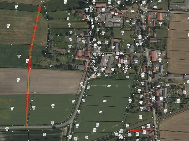 Lageskizze Flurstücke 363/85, 702/163 und 713/55 - Splitterflächen in Streulage mit insgesamt über 2,2 ha in der Altmark - teilweise bis 30.09.2029 verpachtet