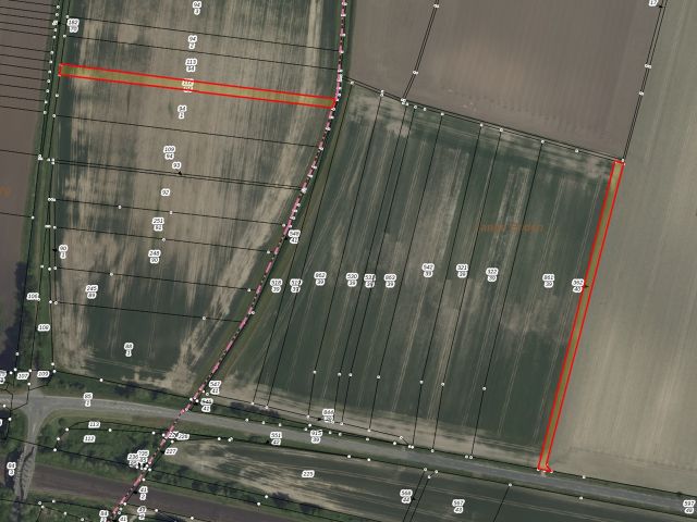 Lageskizze Flurstücke 362/40 und 112/94 - Splitterflächen in Streulage mit insgesamt über 2,2 ha in der Altmark - teilweise bis 30.09.2029 verpachtet