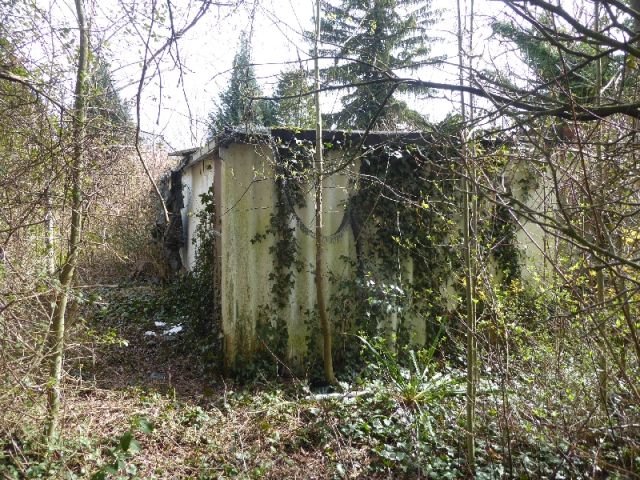 Blick auf Verkaufsfläche mit Bebauung zum Verkaufsgegenstand gehörend - Teilweise vertraglich genutztes Gartengrundstück mit Altbebauung teilweise im Fremdeigentum ca. 4 km nördlich von Halle (Saale)