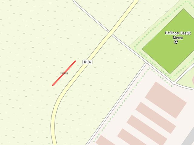 Meura - Lageskizze - 2 kleine, vertragsfreie Grundstücke (Wald- und Grünfläche) in Streulage