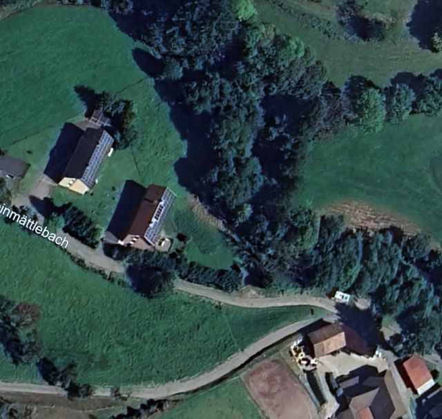 Lageskizze - Großes Grundstück neben Wohnbebauung ** idyllische Lage am Rande des Südschwarzwaldes und ca. 30 km von Basel entfernt