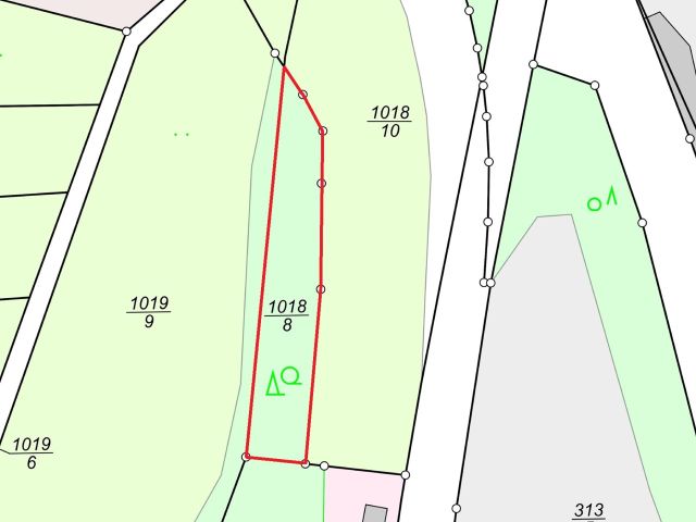 Lageskizze - Vertragsfreie Gehölzfläche in Hanglage in Winnweiler im Nordpfälzer Bergland