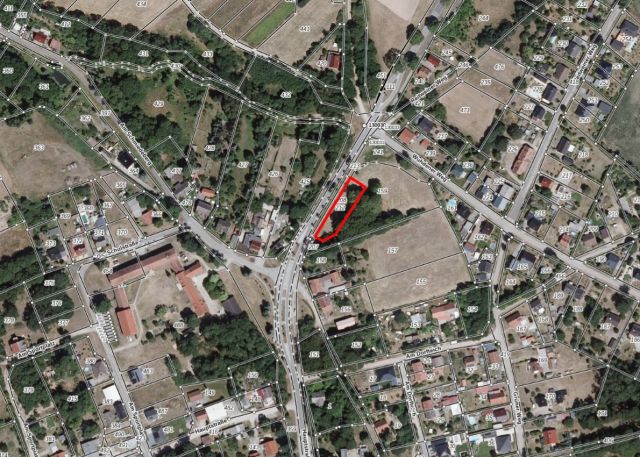 Umgebungsskizze - Vertragsfreies Grundstück etwa 10 km von der Stadtgrenze Frankfurt (Oder) entfernt **teilweise Lage im Innenbereich**