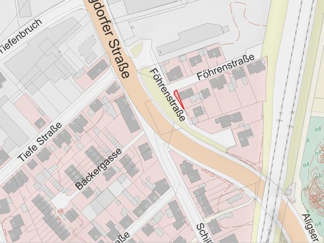 Lageskizze mit Umgebung - Vertragslos genutzter Garten mit Pkw-Parkplatz neben einem Wohnhaus **etwa 6 km von Hannover entfernt**