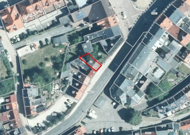 Lageskizze - Ehemaliges Wohnhaus in Waldenburg in einem gepflegten Umfeld und nur wenige Meter vom Marktplatz entfernt