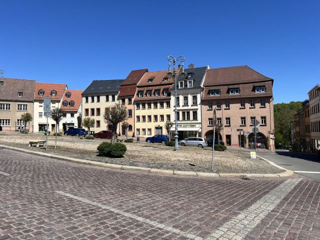 Ansicht Marktplatz von Waldenburg - Ehemaliges Wohnhaus in Waldenburg in einem gepflegten Umfeld und nur wenige Meter vom Marktplatz entfernt