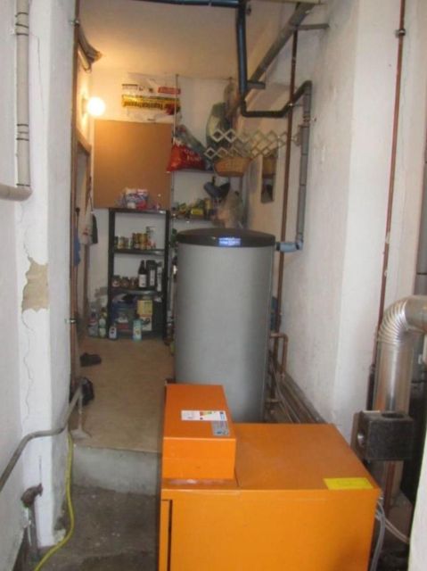 Heizungsraum mit Abstellbereich - Leerstehendes Wohnhaus mit Nebengebäude, Garage und Garten in der Goitzsche‑Seenlandschaft +Natur pur vor der Haustür+