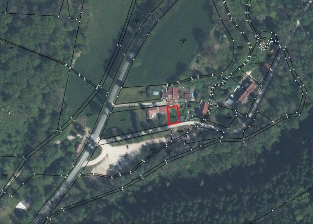 Umgebungsskizze - Verpachtetes Erholungsgrundstück in Thüringen ca. 25 km nördlich von Weimar