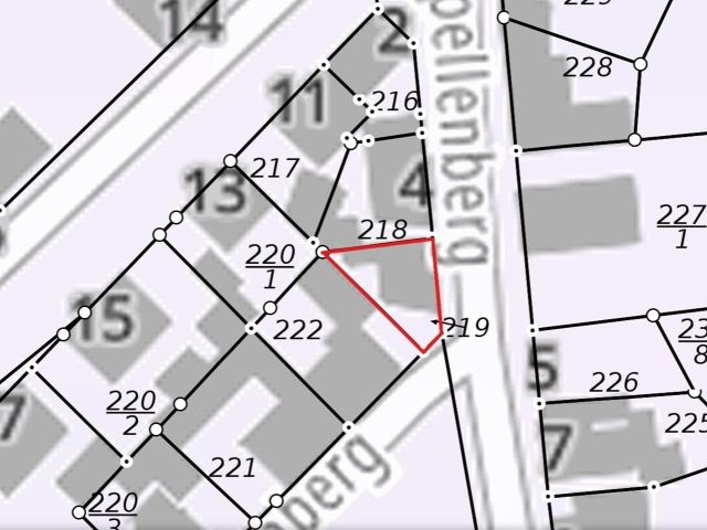 Lageskizze - Ruinöses Einfamilienhaus mit kleinem Garten **rund 27 km von der Weimarer Altstadt entfernt**