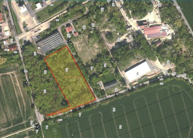 Umgebungsskizze - Vertragsfreies Waldgrundstück ca. 800 m östlich der Niedersächsischen Landesgrenze - lt. FNP Gewerbefläche