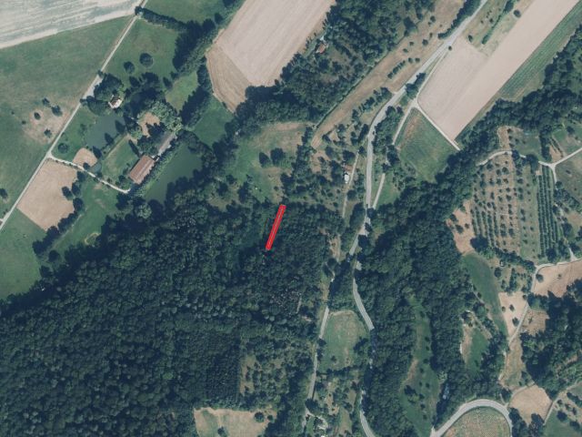 Pfedelbach, FS 1011/3 - Lageskizze mit Luftbildunterlegung - Paketverkauf von 8 Grundstücken (u. a. in Pfedelbach), mit Wald-/Gartenflächen in 5 Bundesländern *tlw. vertragslose Nutzung*